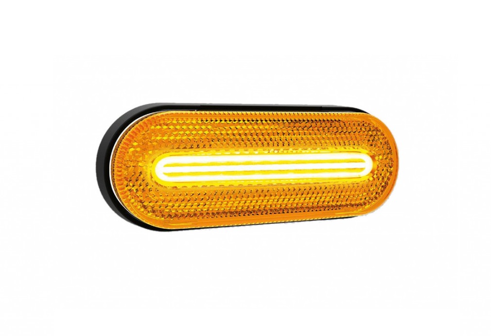 LED pozičné svetlo FT070Z - oranžové 12/24V