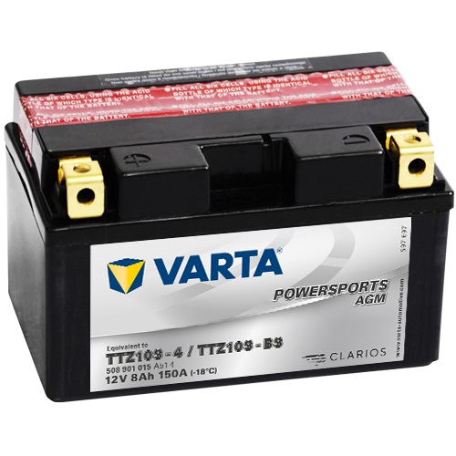 12V/8Ah 150A Varta 508901015 AGM