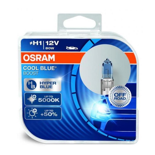 Osram H1 Cool Blue Boost 12V/80W 5000k (box)