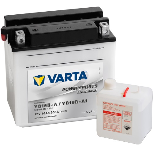 12V/16Ah 160A Varta 516015016