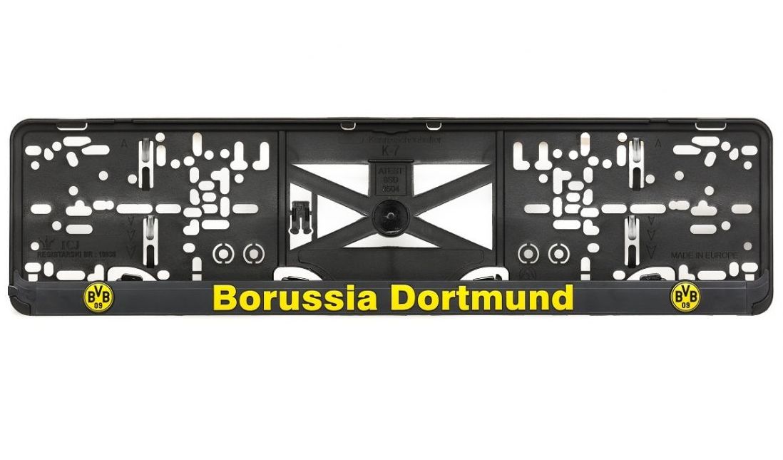 3D Držiak ŠPZ BORUSIA DORTMUND (2ks)