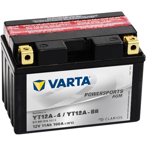 12V/11Ah 140A Varta 511901014 AGM