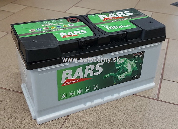 12V/100Ah TRAKČNÁ **BARS ENERGY 12V 100Ah**