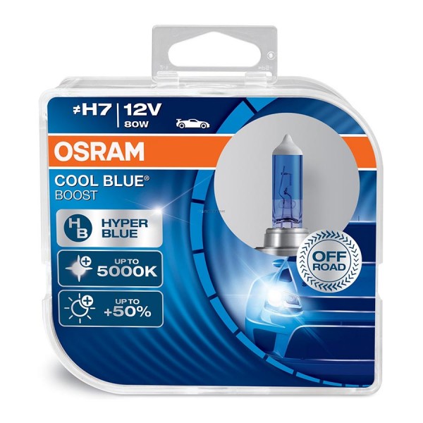 Osram H7 Cool Blue Boost 12V/80W 5000k (box)