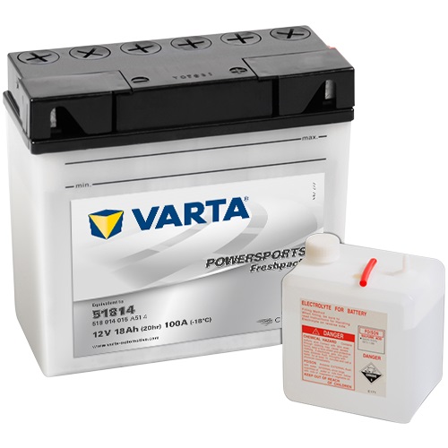 12V/18Ah 150A Varta 518014015