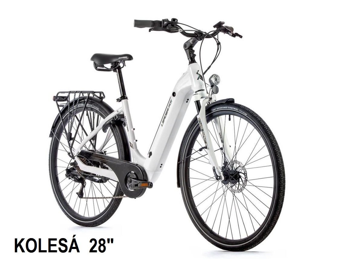 E-bike Leaderfox INDUKTORA Biela bat.14Ah rám:16,5