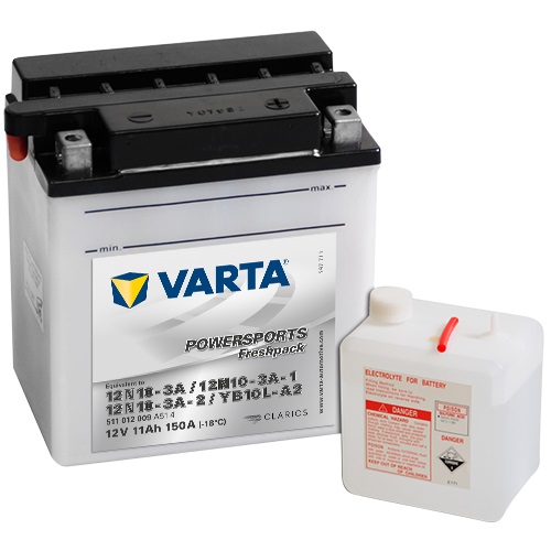 12V/11Ah 90A Varta 511012009