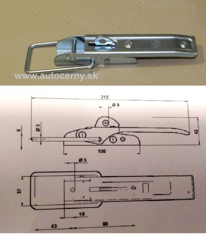 Uzáver bočnice Steelpress (1ks)